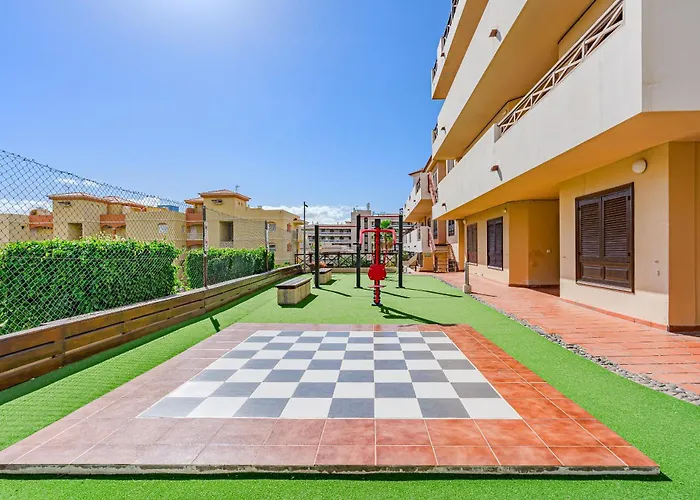 Apartment On Top Floor With Heated Pool In Golf Del Sur